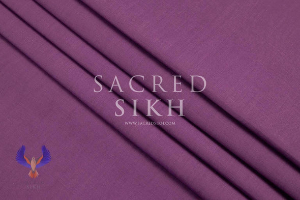 Queen of Purple - Turban Material - Sacred Sikh