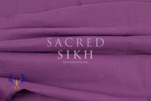 Queen of Purple - Turban Material - Sacred Sikh