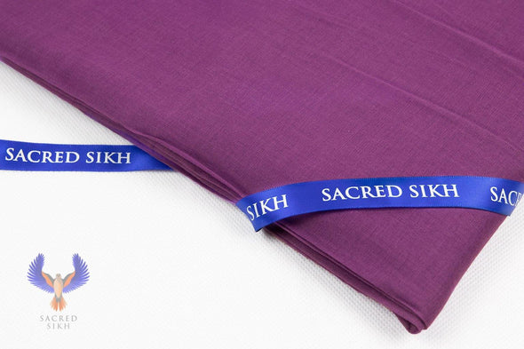 Queen of Purple - Turban Material - Sacred Sikh