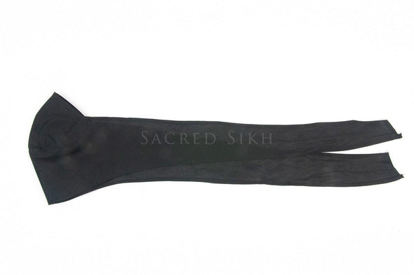 Face Covering/Mask with Cotton Tie - Black - Sacred Sikh