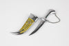 Kirpan Khanda Chain Yellow 5 Inch - Sacred Sikh