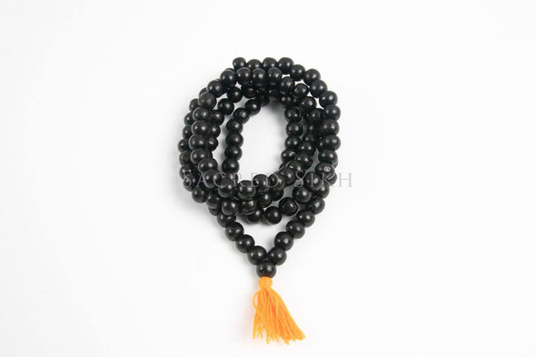 Mala Wooden Black Large Bead - Malas - Sacred Sikh