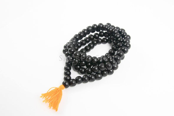 Mala Wooden Black Large Bead - Malas - Sacred Sikh