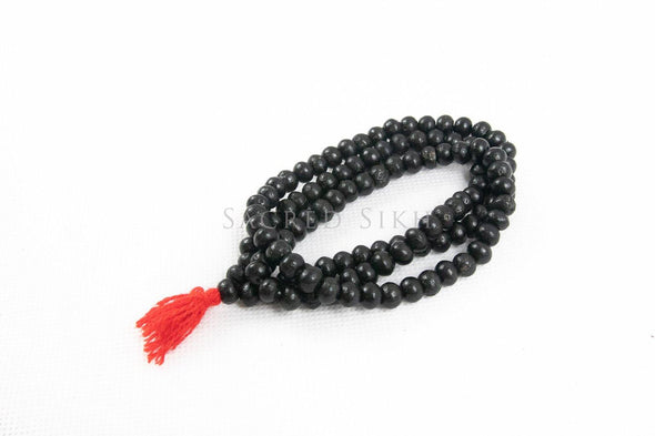 Mala Wooden Black Small Bead - Malas - Sacred Sikh