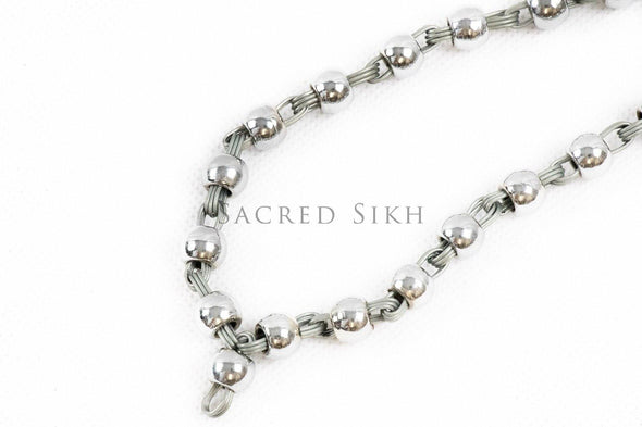 Sarbloh Mala with Chrome Polish - Malas - Sacred Sikh