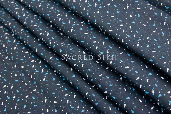 Moon Splash Turban Material -  - Sacred Sikh